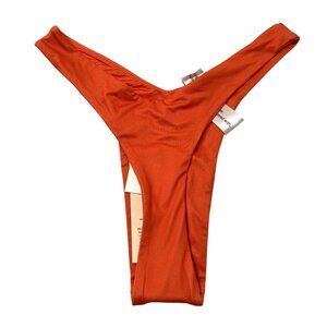 MAUVE London Resort Bikini Bottoms in Orange